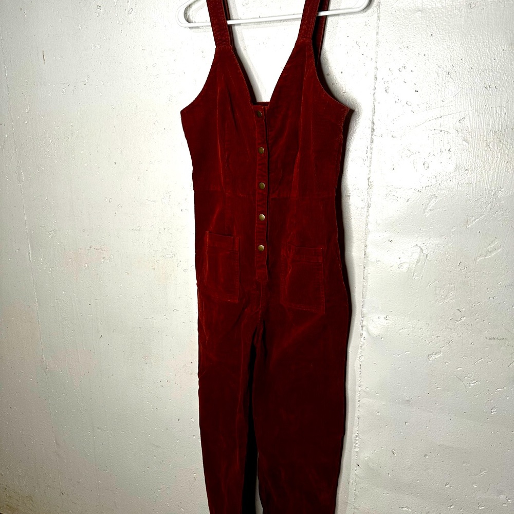 Corduroy overalls
